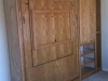 Solid oak entertainment center