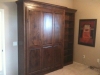 Custom wood entertainment center Arizona