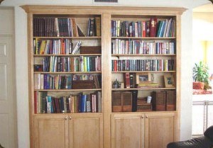 Custom Arizona office and home Bookcases By Lift & Stor Beds in Mesa, AZ