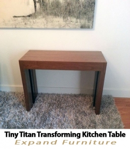 Tiny Titan Transforming Kitchen and Dining Table