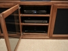 component rack in entertainment center