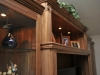 Custom Entertainment Cabinets with accent lighting