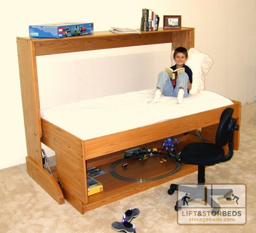 Beds Space Saving Solution, Fold Up Bed To Desk