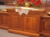 Detail of church alter