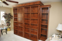 murphy-bed-with-bookcases-that-open
