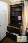 Small cabinet with lateral files