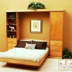 Maple Wall Bed Open