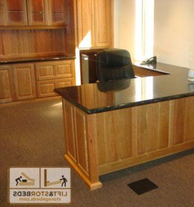 Get custom office furniture built by experts at lift and stor beds