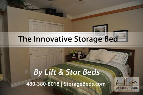 The Innovation Storage Bed by Lift and Stor Beds in Mesa, AZ