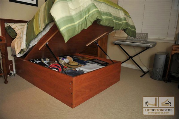 Ten Items You Can Store In Your Lift & Stor Storage Bed