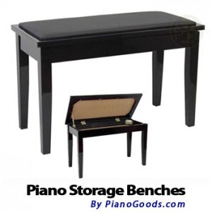 PianoGoods.Com Huge Selection of Online Piano Storage Benches For Sale