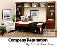 Lift and Stor Beds carries a great company reputation