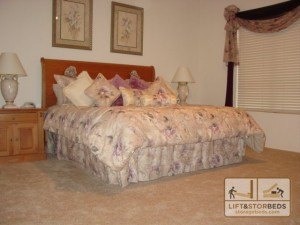 Austin, TX, storage beds by Lift & Stor