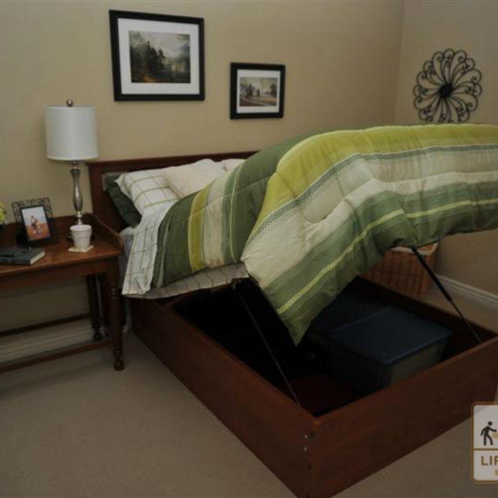 Самая удобная кровать в мире зелёная
