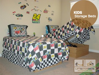 Kid Storage Beds Are Perfect To Help Organize Their Rooms!