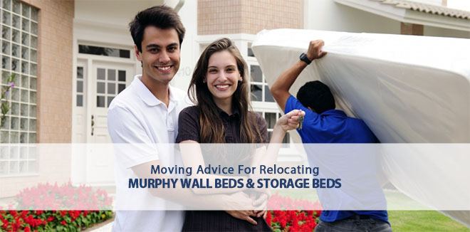 moving advice for relocating murphy wall beds and storage beds